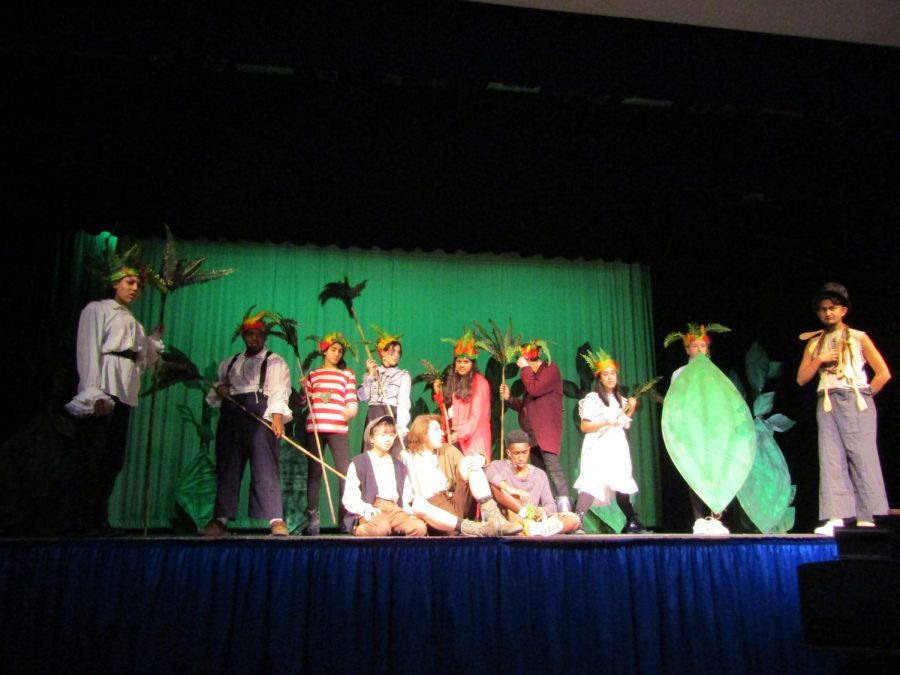 The Lee High School theater department looks their best on the stage while performing Peter and the Starcatcher