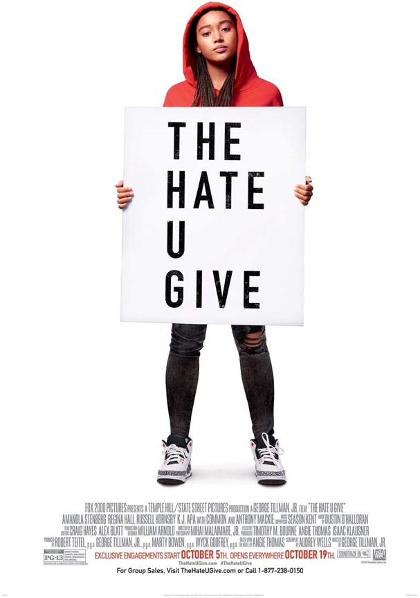 Starr+%28Amandla+Stenberg%29+searches+for+justice+following+the+brutal+killing+of+her+friend+Khalil+%28Algee+Smith%29+in+this+2018+hit+movie.